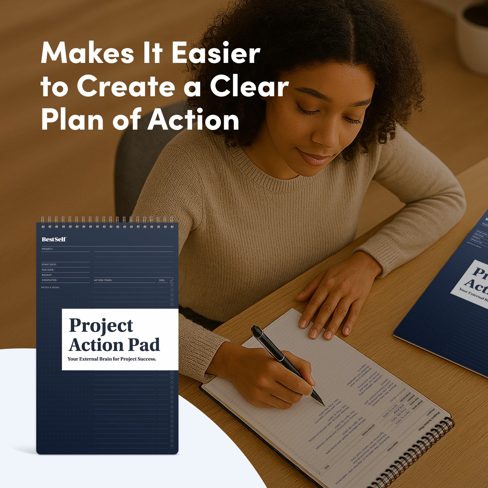 Plan Efficiently with Our Project Action Pad – BestSelf Co.