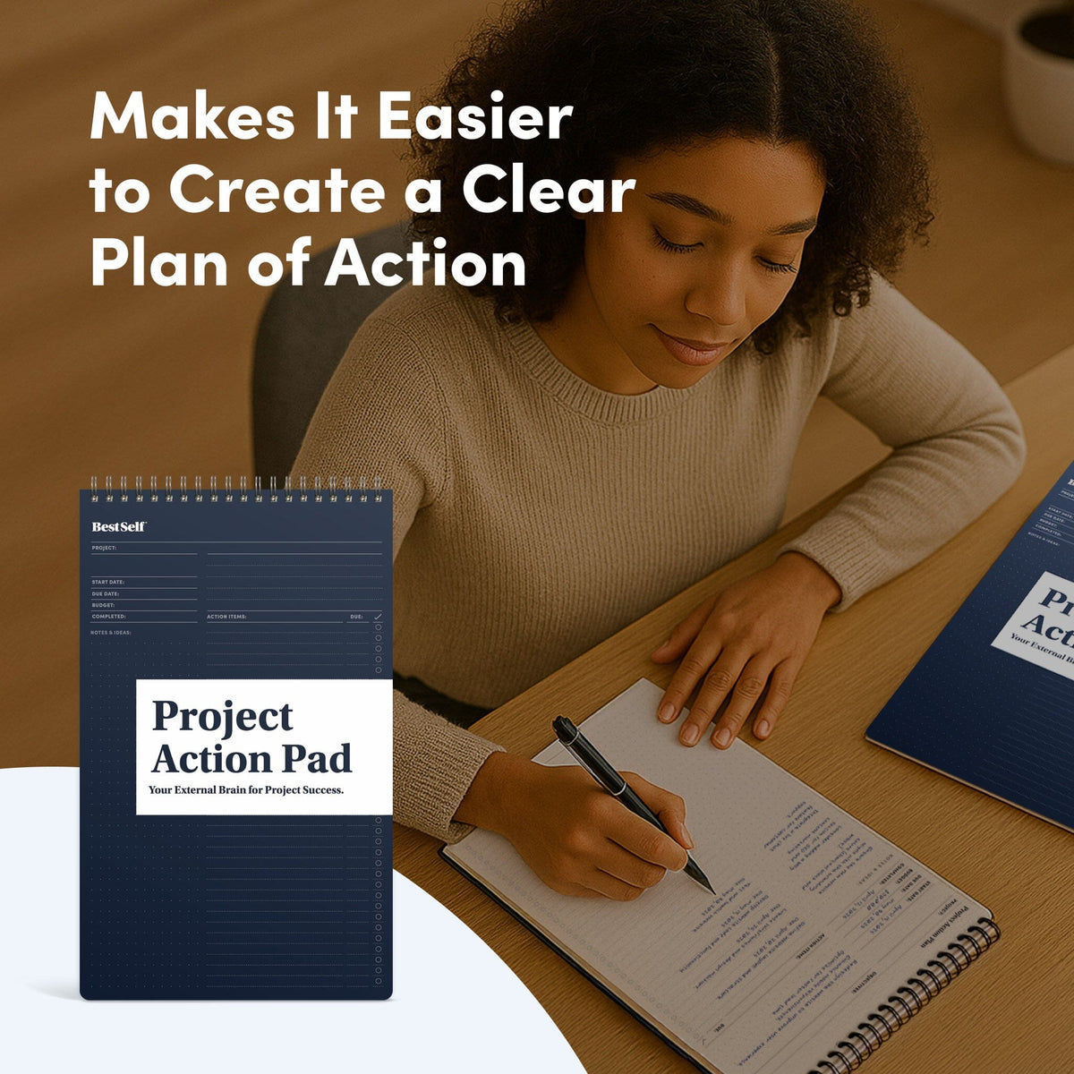 Project Action Pad Notebooks & Notepads Personal Growth