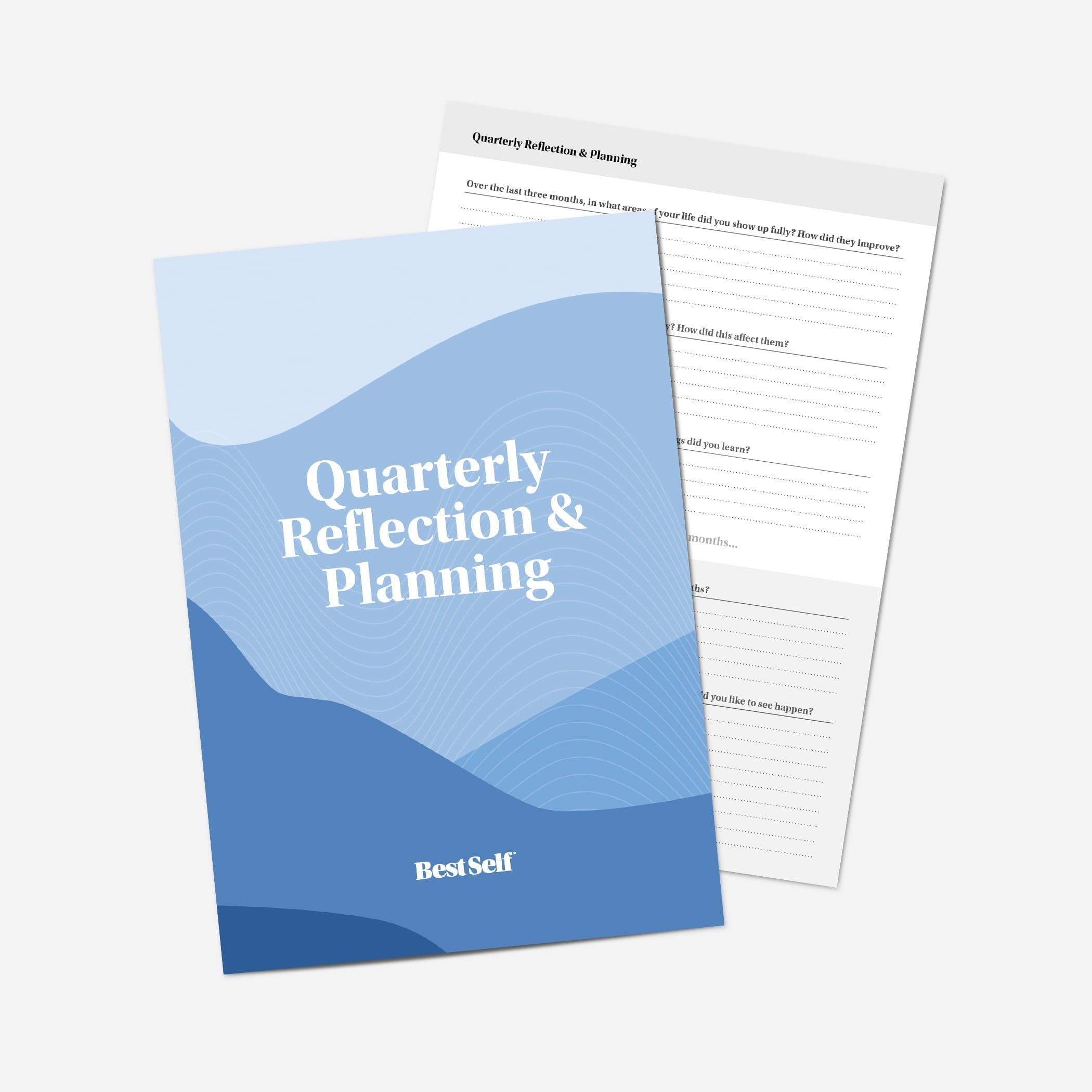 Quarterly Reflection & Planning (Digital Download) Digital Download BestSelf Co.