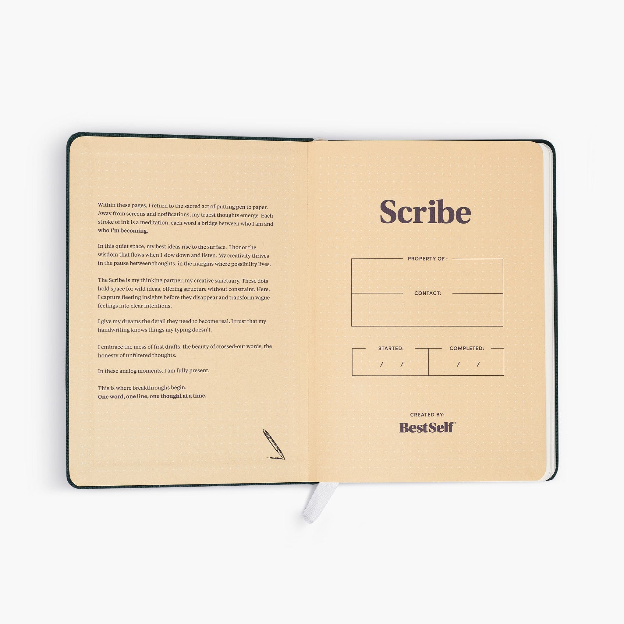 Scribe Classic Notebook Journal Personal Growth