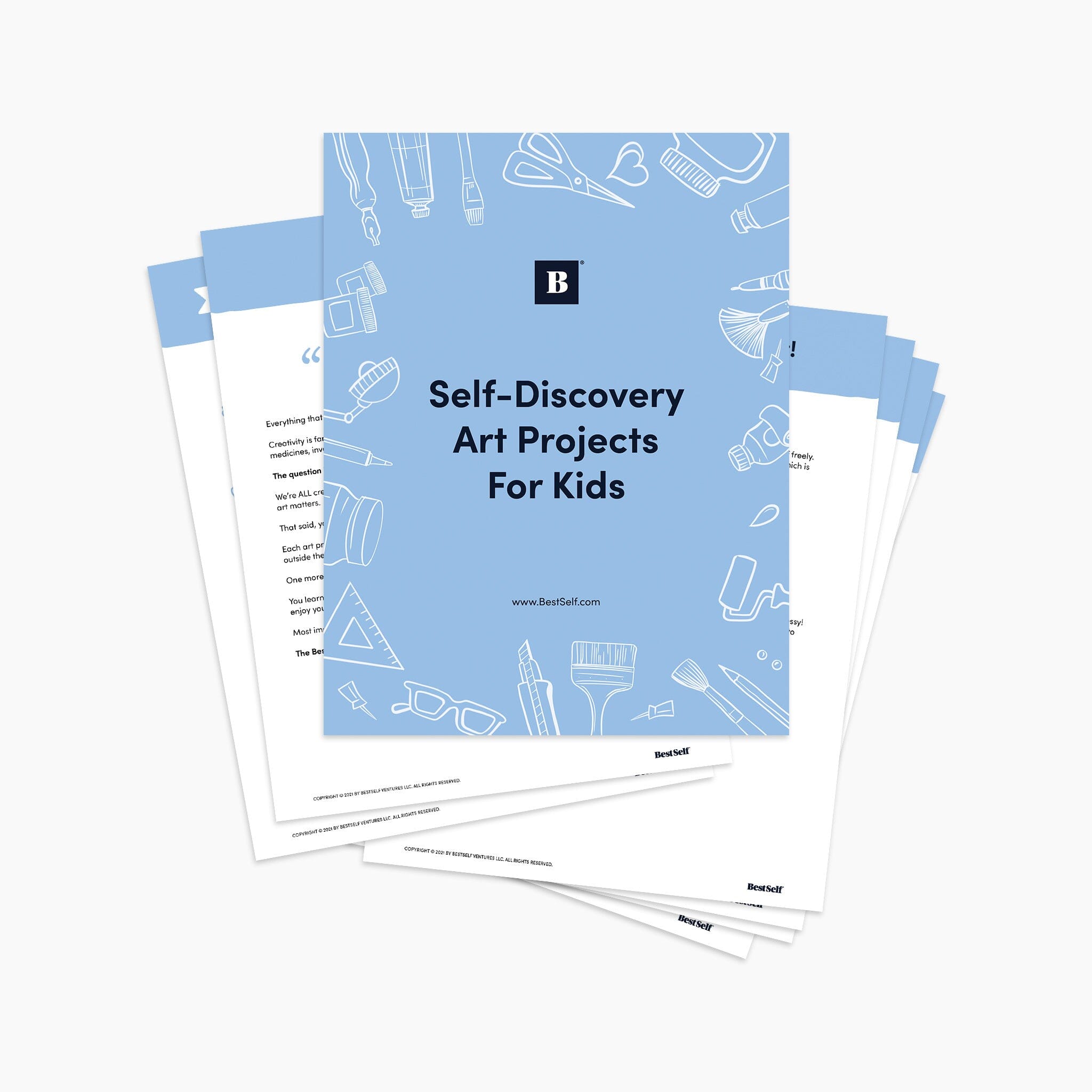 Self-Discovery Art Projects For Kids (Digital Download) Digital Download Kids + Family