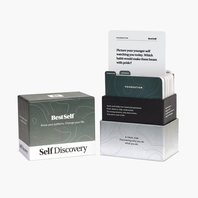 Self Discovery Deck (New Edition!) Card Deck Personal Growth - BestSelf Co.