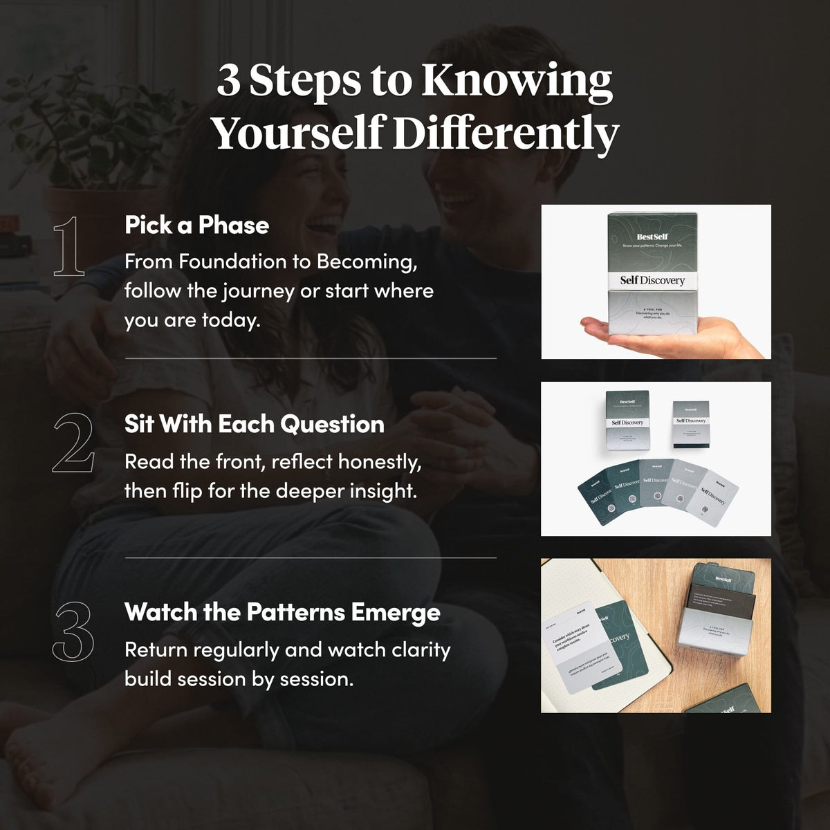 Self Discovery Deck (New Edition!) Card Deck Personal Growth