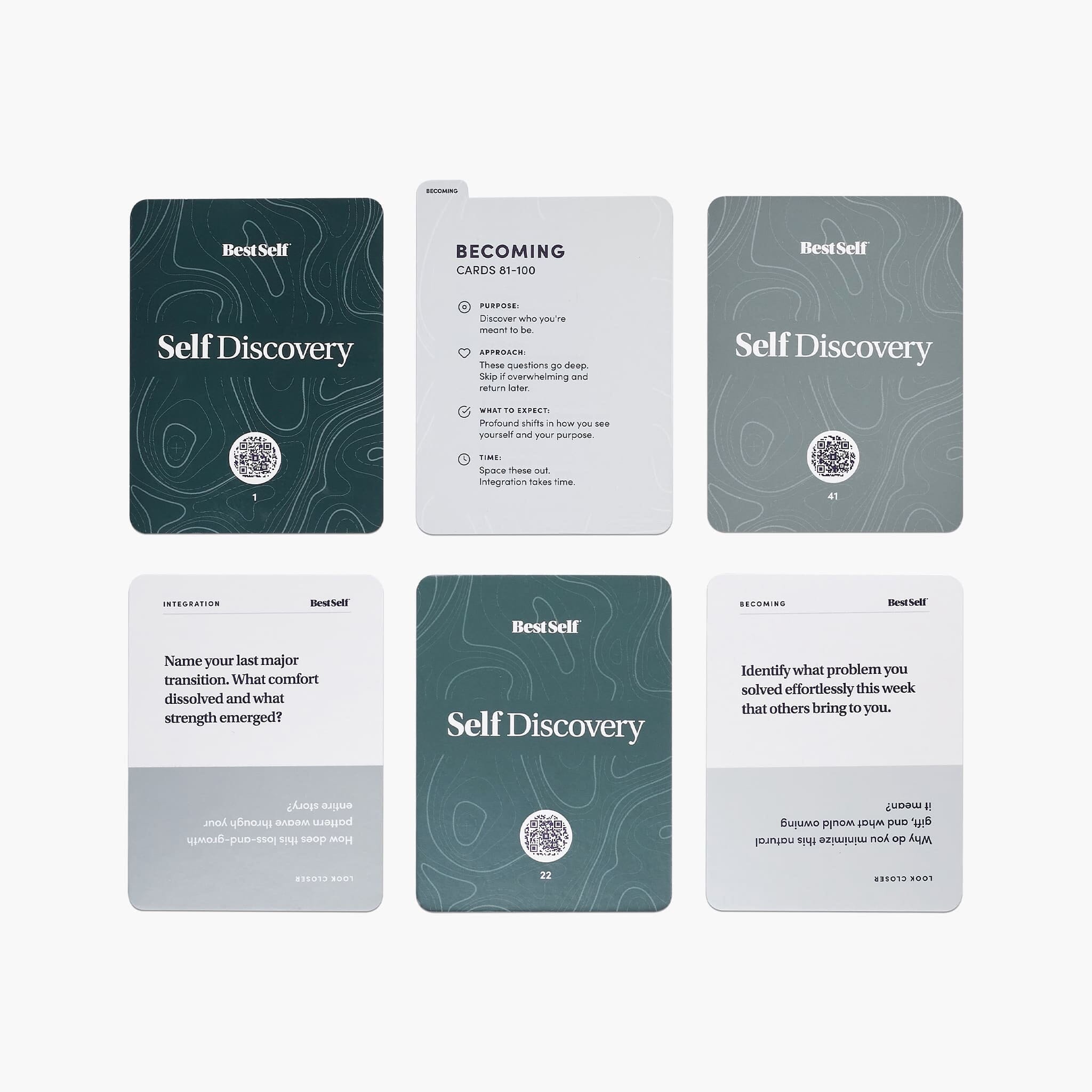 Self-Discovery Deck (New Edition!) Card Deck Personal Growth