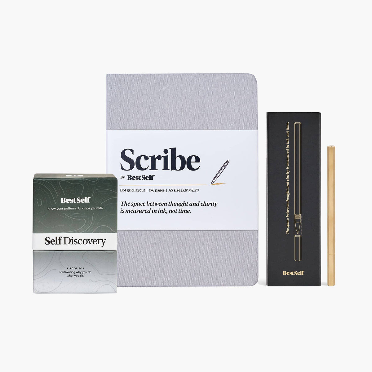 Self Discovery Deck Writing Set Bundle BestSelf Co.