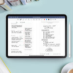 Self Journal (v5) GoodNotes & Notability App Template (Digital Download) Digital Download Personal Growth