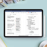 Self Journal (v5) GoodNotes & Notability App Template (Digital Download) Digital Download Personal Growth