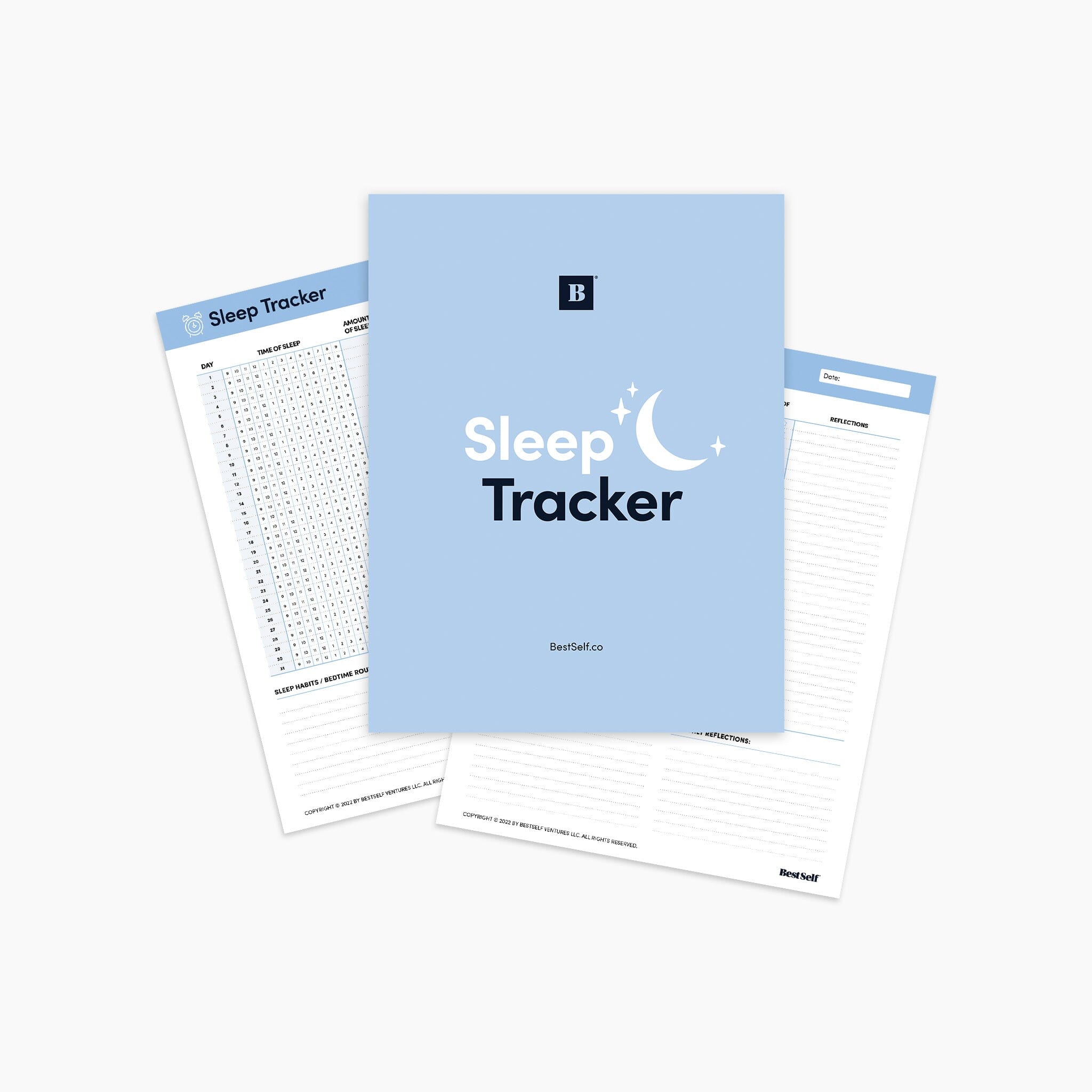 Sleep Tracker (Digital Download) Digital Download BestSelf Co.