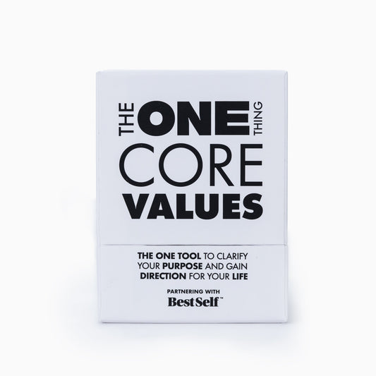 The One Thing - Core Values Deck Card Deck Personal Growth