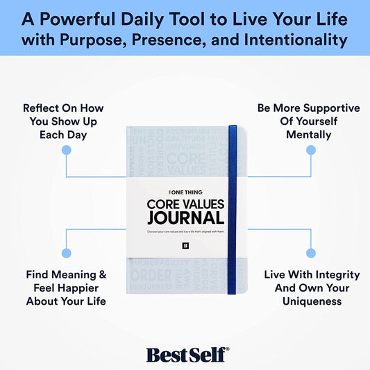 The One Thing - Core Values Journal Journal Personal Growth