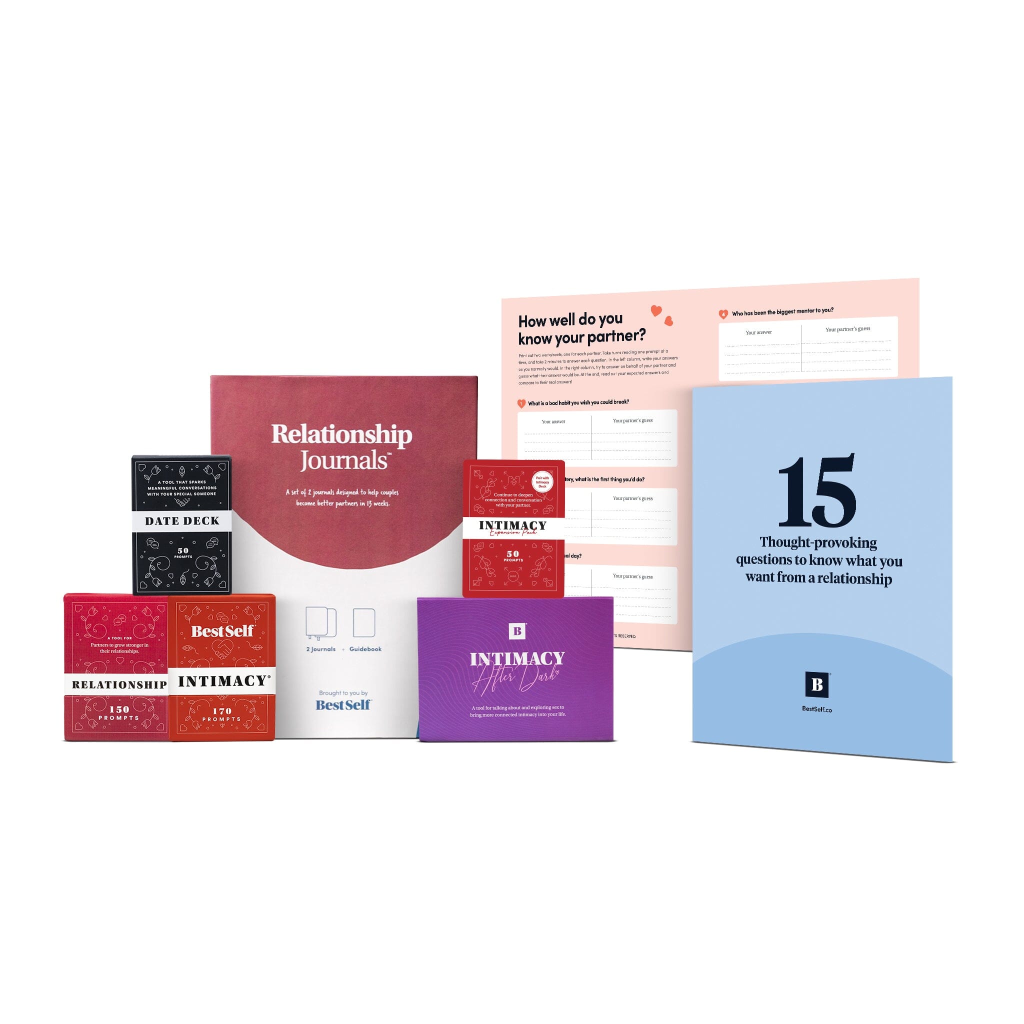 The Ultimate Relationship Builder Bundle by BestSelf Co.