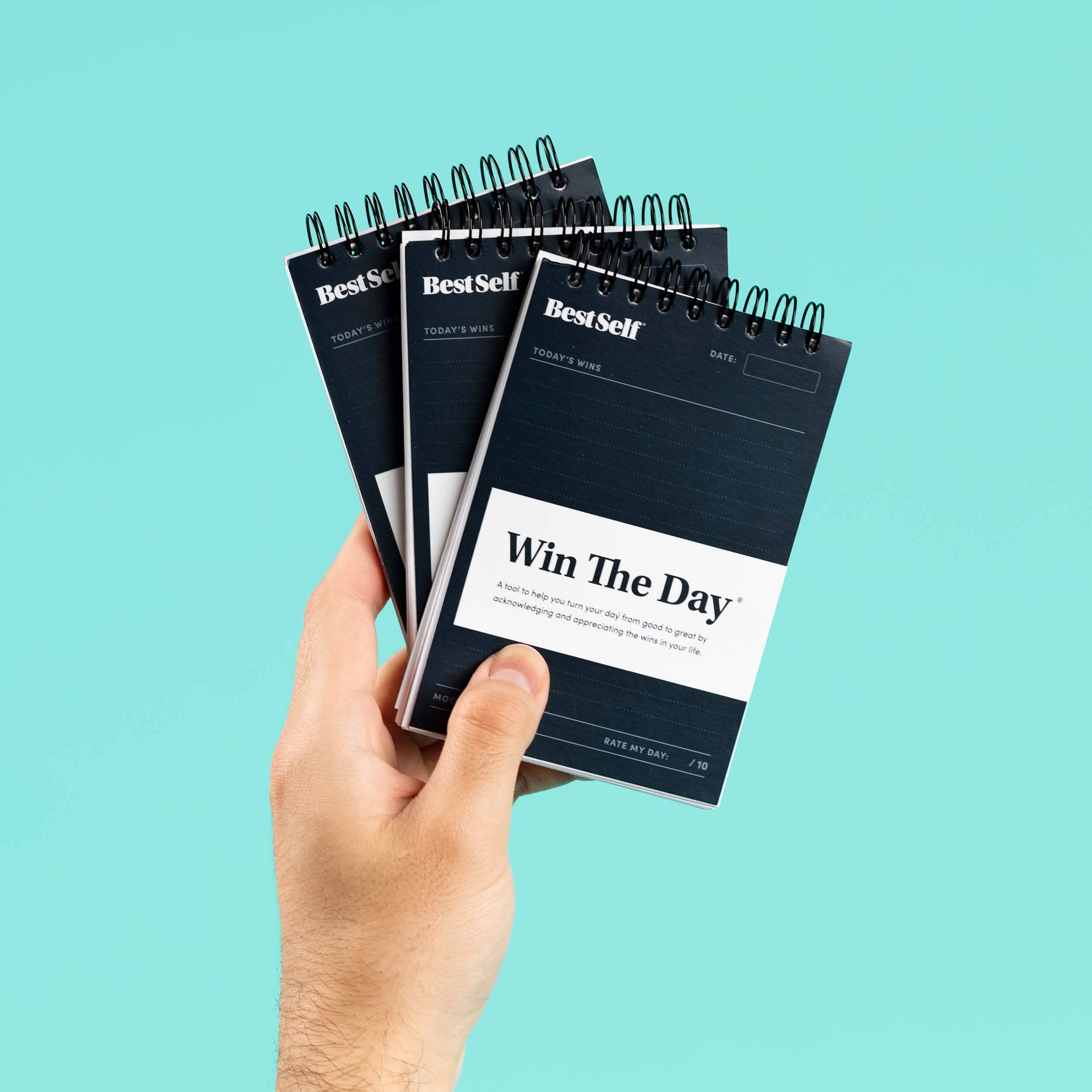 Win The Day Pads (3-Pack) Notebooks & Notepads Personal Growth